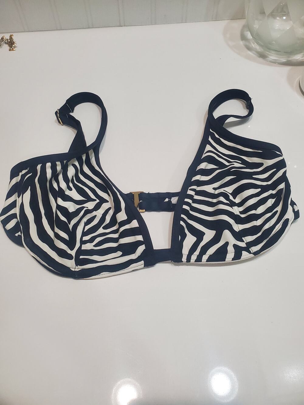 Kate Spade Bralette Underwire Bikini Top size small